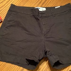 Black khaki shorts old navy